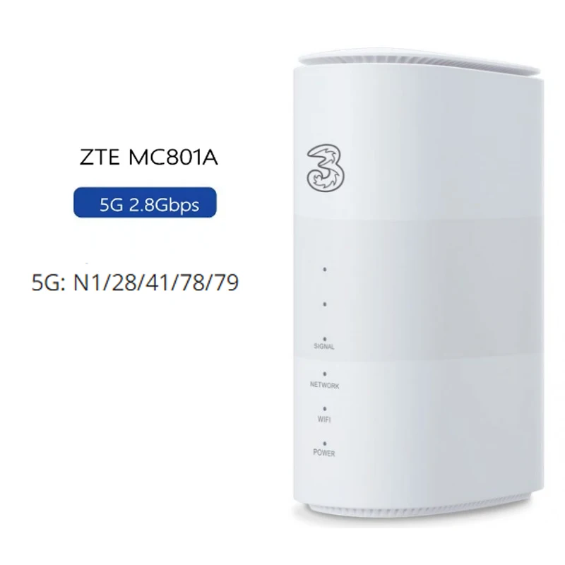 Разблокированный беспроводной Роутер ZTE MC801A Wi-Fi 6 Гбит/с 
Разблокированный беспроводной Роутер ZTE MC801A Wi-Fi 6 Гбит/с