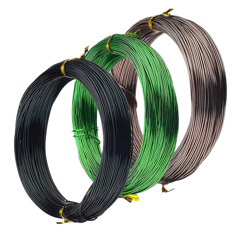 3 Rolls Bonsai Wires, Anodized Aluminum Bonsai Training Wire 1.0Mm Total 492 Feet Indoor Tree Training Wire For Plant
3 Rolls Bonsai Wires, Anodized Aluminum Bonsai Training Wire 1.0Mm Total 492 Feet Indoor Tree Training Wire For Plant