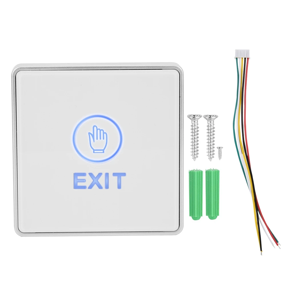 Touch Sensor Door Access Control System Switch Home Security Unlock Exit Button Switch Button
Touch Sensor Door Access Control System Switch Home Security Unlock Exit Button Switch Button