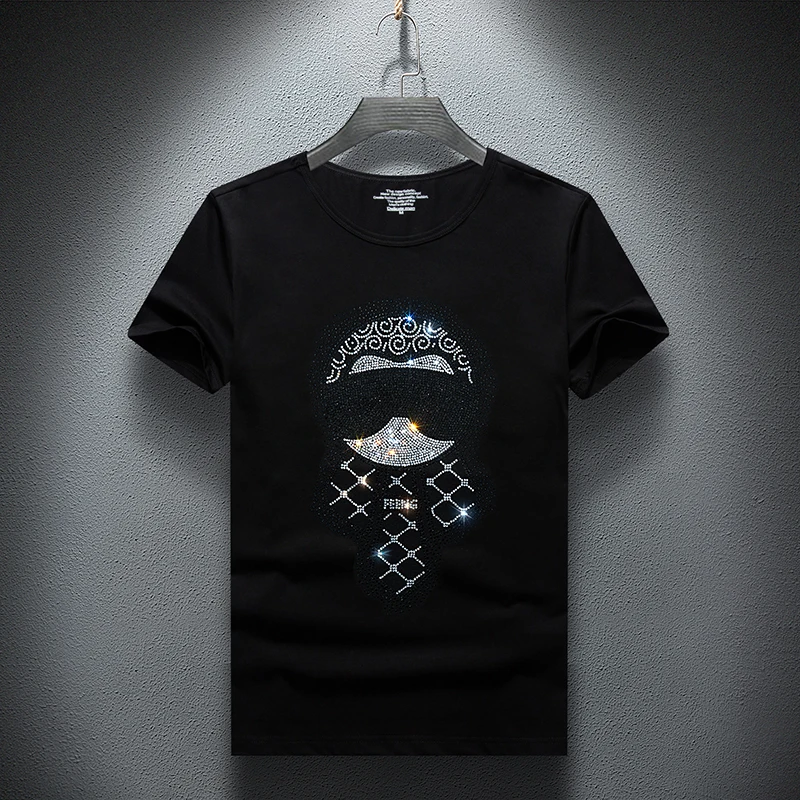 Large Size T-shirt Men's High Quality Summer Mercerized Cotton Ironed Drill Short Sleeve T-shirt Youth Casual Bottom Shirt Men
Large Size T-shirt Men's High Quality Summer Mercerized Cotton Ironed Drill Short Sleeve T-shirt Youth Casual Bottom Shirt Men