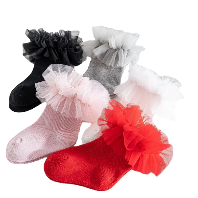 Socks Toddlers Children Princess Socks Soft Cotton Puffy Mesh Flower Red White Tube Kids Sock
Socks Toddlers Children Princess Socks Soft Cotton Puffy Mesh Flower Red White Tube Kids Sock