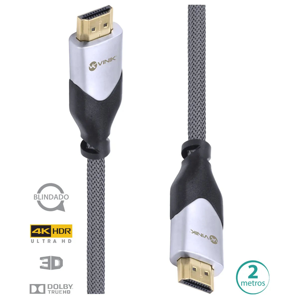 CABO HDMI 2.0 4K ULTRA HD 3D CONEXÃO ETHERNET BLINDADO EM NYLON 2 METROS - H20B-2
CABO HDMI 2.0 4K ULTRA HD 3D CONEXÃO ETHERNET BLINDADO EM NYLON 2 METROS - H20B-2