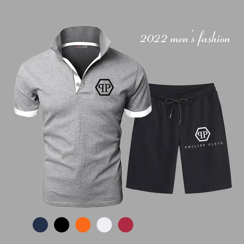 Mens Fashion Polo Shirt and Shorts 2-pieces Casual Summer Tracksuit Short Sleeve Sportswear Fitness Jogging Suit
Mens Fashion Polo Shirt and Shorts 2-pieces Casual Summer Tracksuit Short Sleeve Sportswear Fitness Jogging Suit