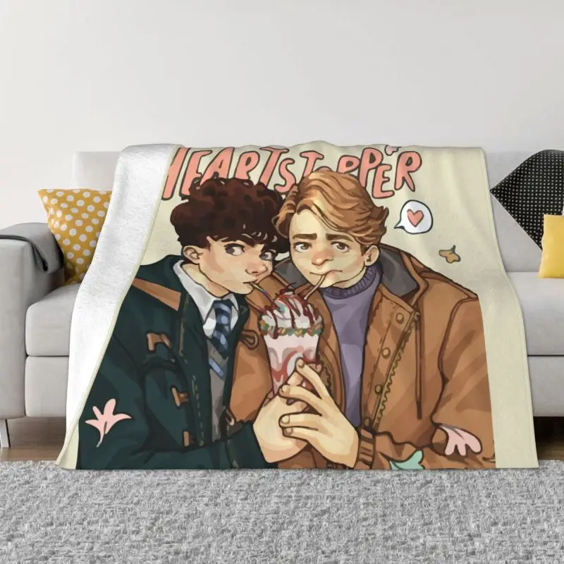 Heartstopper Charlie And Nick Hi Blanket Warm Fleece Flannel Gay Pride TV Series Throw Blankets for Bed Couch Home Spring Autumn
Heartstopper Charlie And Nick Hi Blanket Warm Fleece Flannel Gay Pride TV Series Throw Blankets for Bed Couch Home Spring Autumn