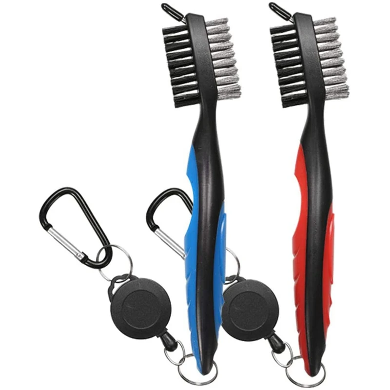 Golf Club Brush Groove Cleaner, 2-Pack Golf Club Brush And Club Groove Cleaner Retractable Zip-Line Cleaning Tools
Golf Club Brush Groove Cleaner, 2-Pack Golf Club Brush And Club Groove Cleaner Retractable Zip-Line Cleaning Tools