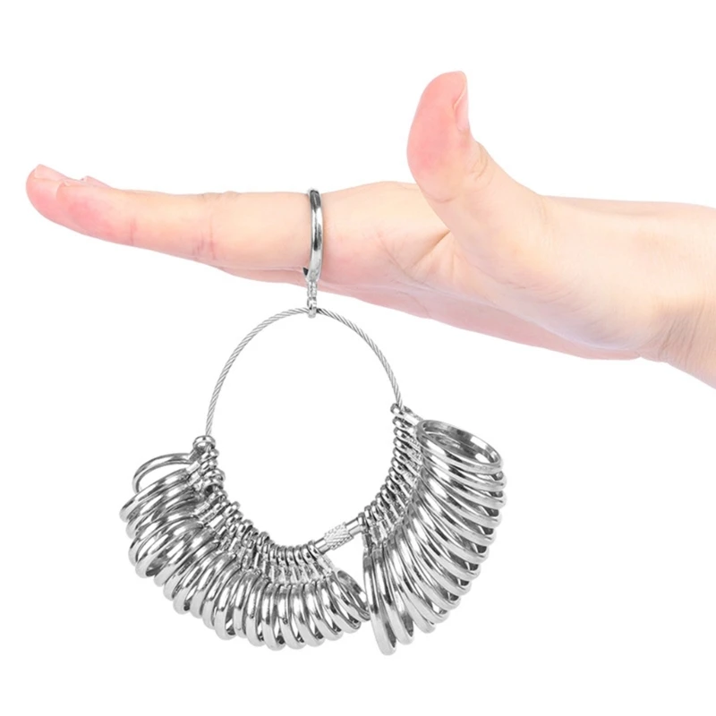 Ring Size Measuring Tool Ring Mandrel & Ring Sizer Guage with Finger Sizing Ring Stick Finger Sizer for Jewelry Making
Ring Size Measuring Tool Ring Mandrel & Ring Sizer Guage with Finger Sizing Ring Stick Finger Sizer for Jewelry Making