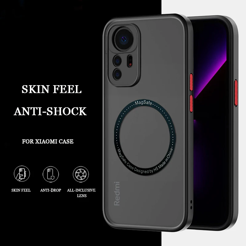 Magnetic Case Pro Pro Funda Phone Xiaomi12t Lite Xiaomi 12 11 11 Case Mi 11lite Shockproof Magsafe For Mi11
Magnetic Case Pro Pro Funda Phone Xiaomi12t Lite Xiaomi 12 11 11 Case Mi 11lite Shockproof Magsafe For Mi11