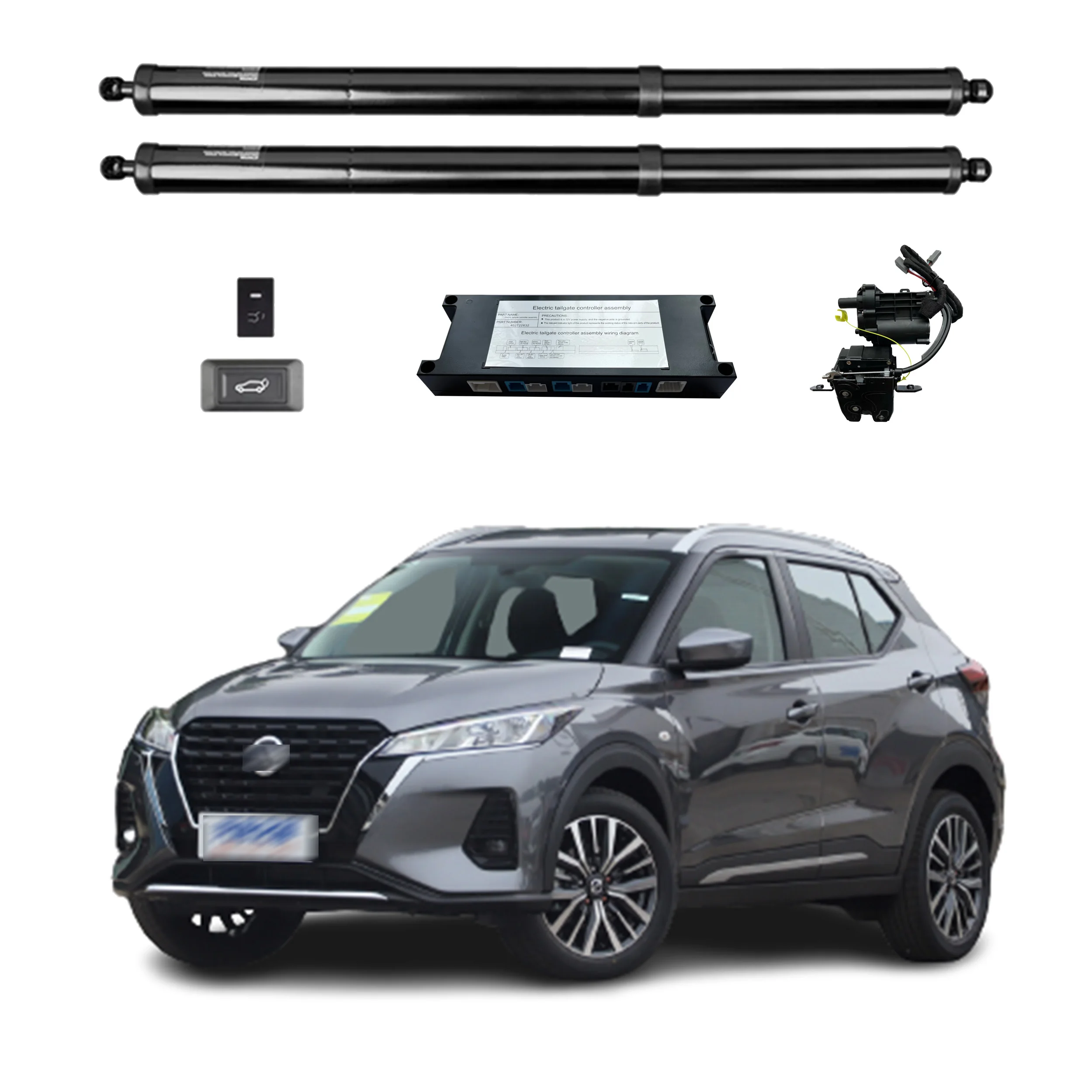 For Nissan Kicks 2018+ Electric Tailgate Automatic Rear Trunk Electric Tailgate Car Lift Gate Power Strut Height-adjustable
For Nissan Kicks 2018+ Electric Tailgate Automatic Rear Trunk Electric Tailgate Car Lift Gate Power Strut Height-adjustable
