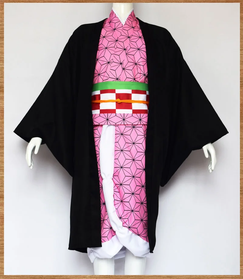 Anime Demon Slayer Kamado Nezuko Cosplay Kimetsu no Yaiba Costume Kimono Uniform Clothes Props Set
Anime Demon Slayer Kamado Nezuko Cosplay Kimetsu no Yaiba Costume Kimono Uniform Clothes Props Set