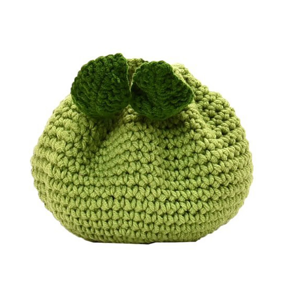 Knitted Fruit Crossbody Bag Women Messenger Bags Pure Color Autumn Winter Large Pouch for Women Outdoor Shopping
Knitted Fruit Crossbody Bag Women Messenger Bags Pure Color Autumn Winter Large Pouch for Women Outdoor Shopping