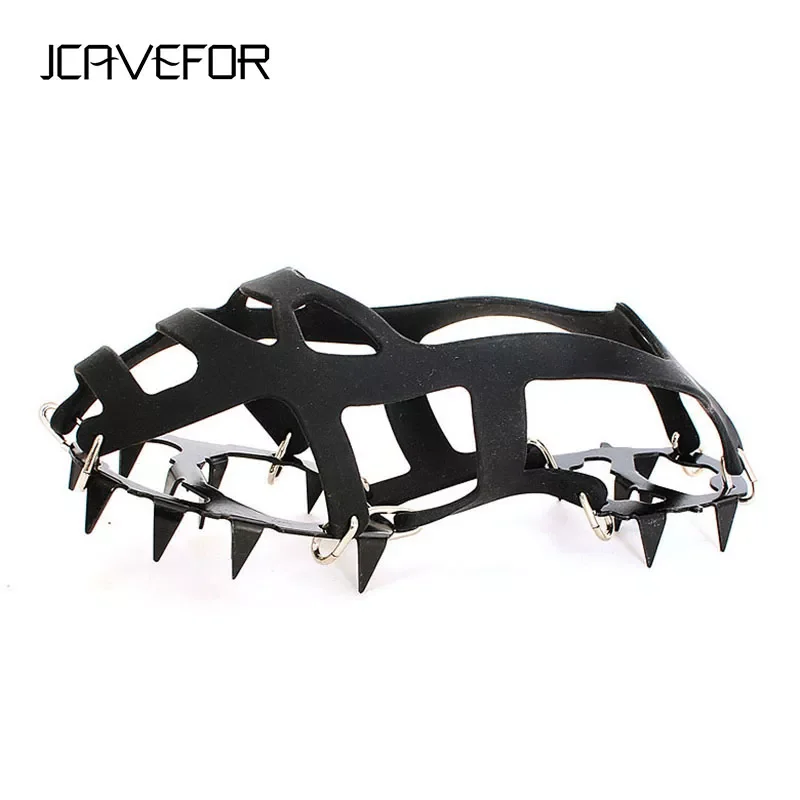 1 Pair 18 Teeth crampons Non-slip Ice Snow Climbing Anti-slip Shoe Covers Spike Cleats Crampons Anti-slip Overshoes M/L
1 Pair 18 Teeth crampons Non-slip Ice Snow Climbing Anti-slip Shoe Covers Spike Cleats Crampons Anti-slip Overshoes M/L