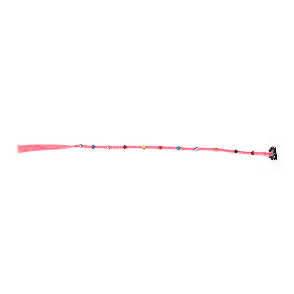 Colorful Traceless False Hair Piece Shiny Hair Extension Synthetic Wig Piece (Light Pink)
Colorful Traceless False Hair Piece Shiny Hair Extension Synthetic Wig Piece (Light Pink)