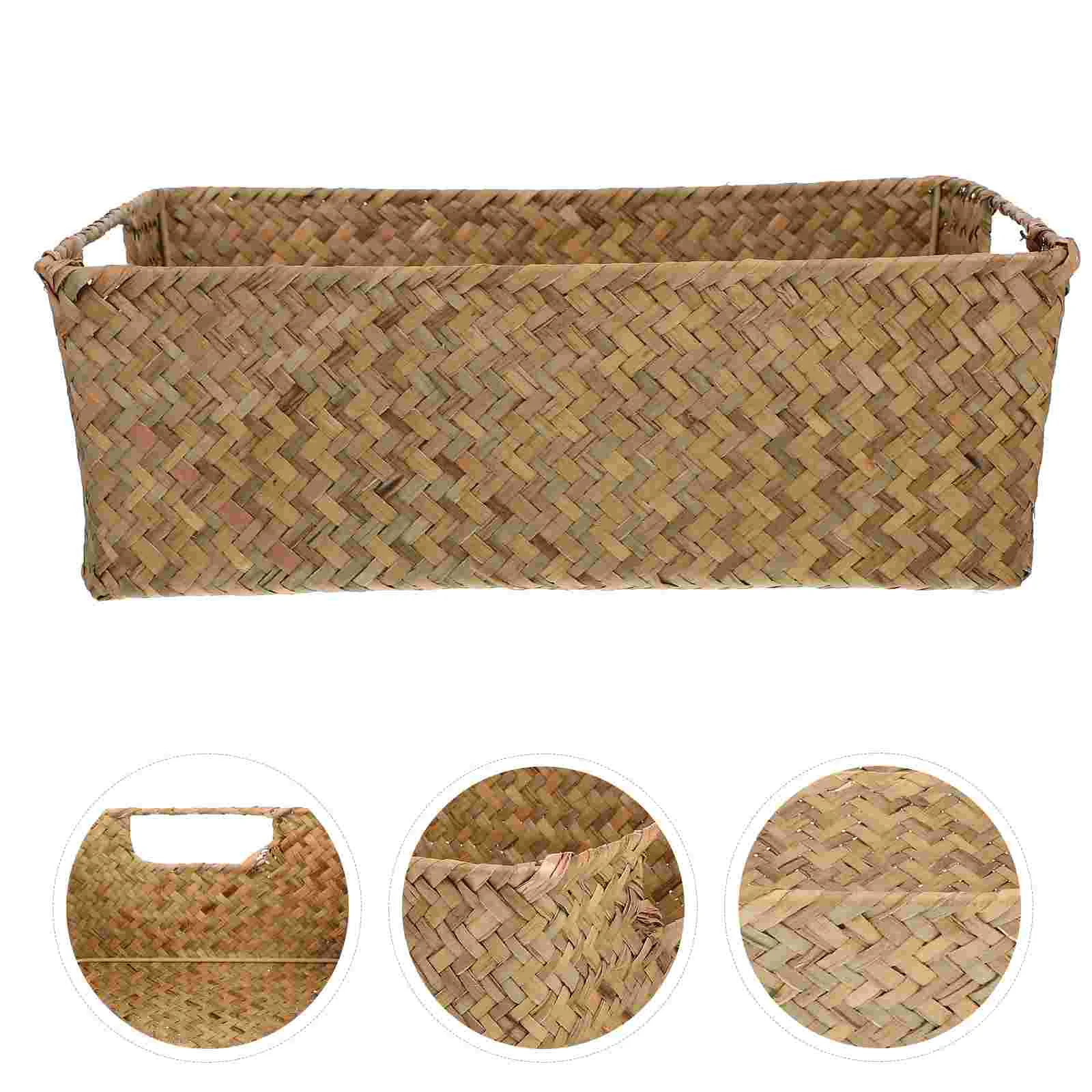 Wicker Woven Bread Baskets Rectangular Fruit Baskets Tabletop Food Serving Basket Handmade Pantry Organizer Vegetables Breakfast
Wicker Woven Bread Baskets Rectangular Fruit Baskets Tabletop Food Serving Basket Handmade Pantry Organizer Vegetables Breakfast