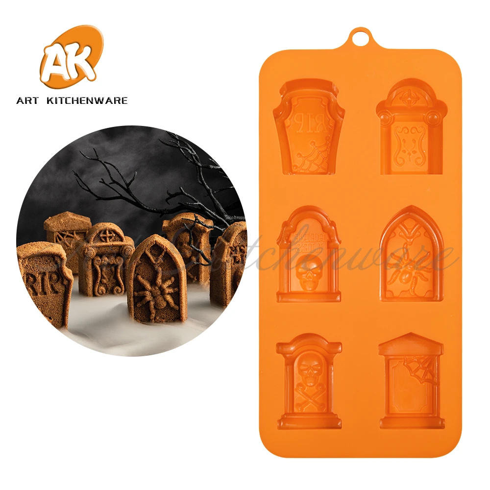 Силиконовая форма для торта AK ART KITCHENWARE 6 отверстий Хэллоуин
Силиконовая форма для торта AK ART KITCHENWARE 6 отверстий Хэллоуин