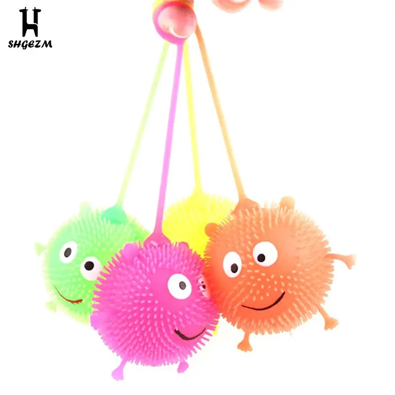 Colorful LED Light Up Glowing Hair Flash Ball Baby Elasticity Fun Toys Gifts Children Squeeze Anti Stress Toys Random
Colorful LED Light Up Glowing Hair Flash Ball Baby Elasticity Fun Toys Gifts Children Squeeze Anti Stress Toys Random