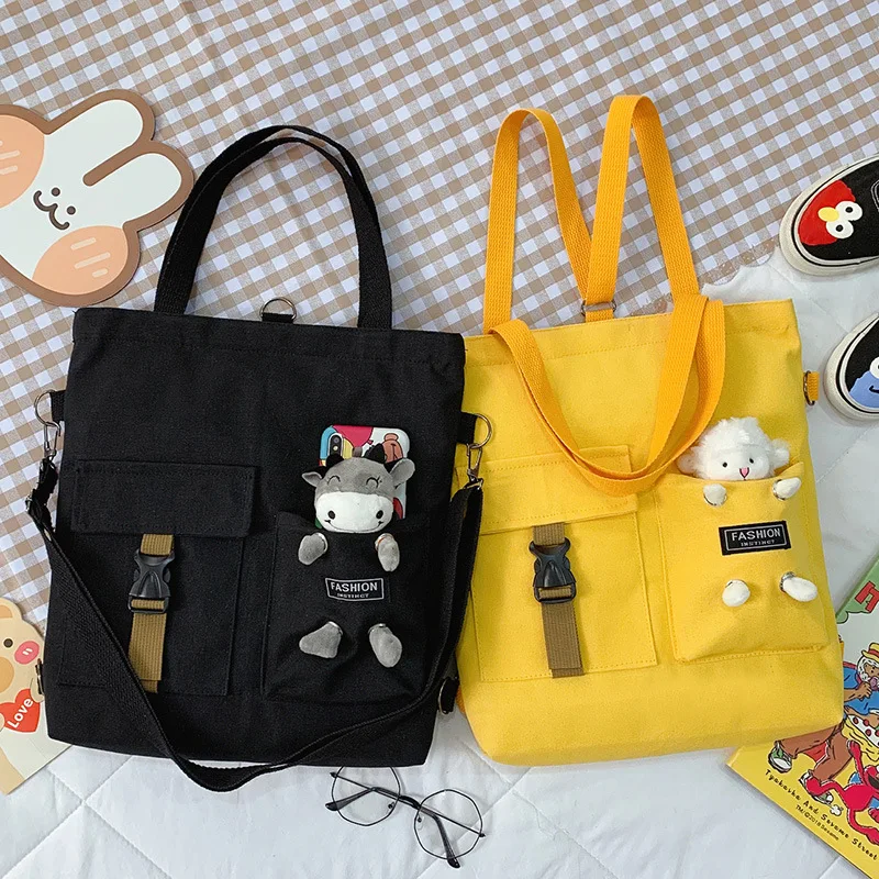 Fashion Trend Women's Bag 2022 New Canvas Shoulder Bag Cute Bear Student Messenger Bag Literary Zipper Luxury Handbags Tote Bag
Fashion Trend Women's Bag 2022 New Canvas Shoulder Bag Cute Bear Student Messenger Bag Literary Zipper Luxury Handbags Tote Bag