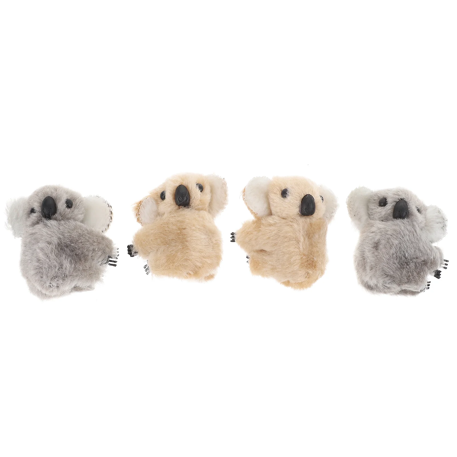 4 Pcs Hair Accessories Claw Clip Ornament Barrettes Girls Koala Clamps Plush Mini Clips Cartoon Jaws Women
4 Pcs Hair Accessories Claw Clip Ornament Barrettes Girls Koala Clamps Plush Mini Clips Cartoon Jaws Women