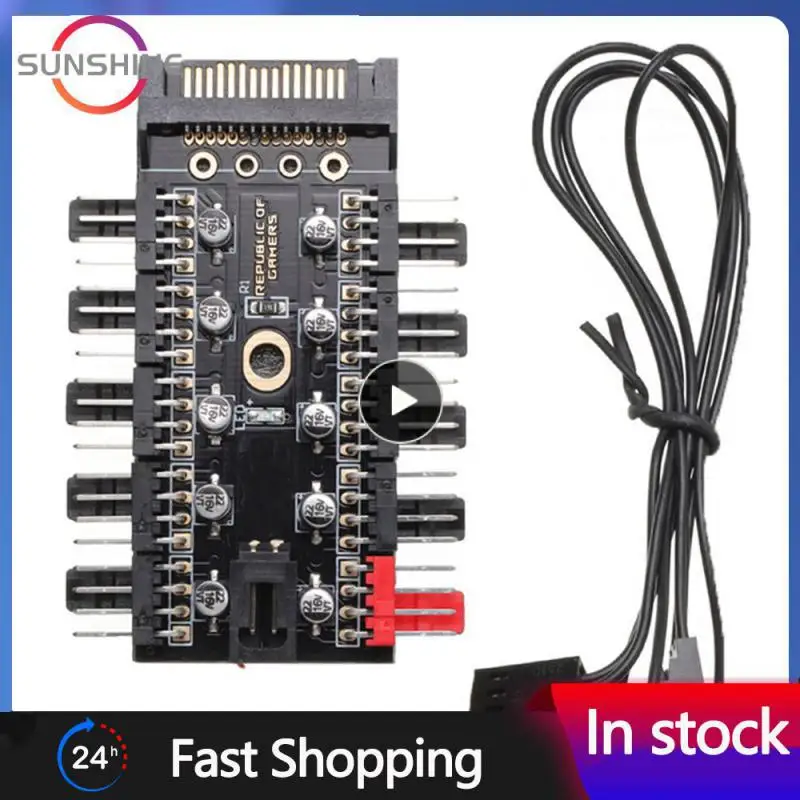 Extension Motherboard Synchronizer Gathering Line Distributor Synchronization Temperature Control Speed Controller Hub Black
Extension Motherboard Synchronizer Gathering Line Distributor Synchronization Temperature Control Speed Controller Hub Black
