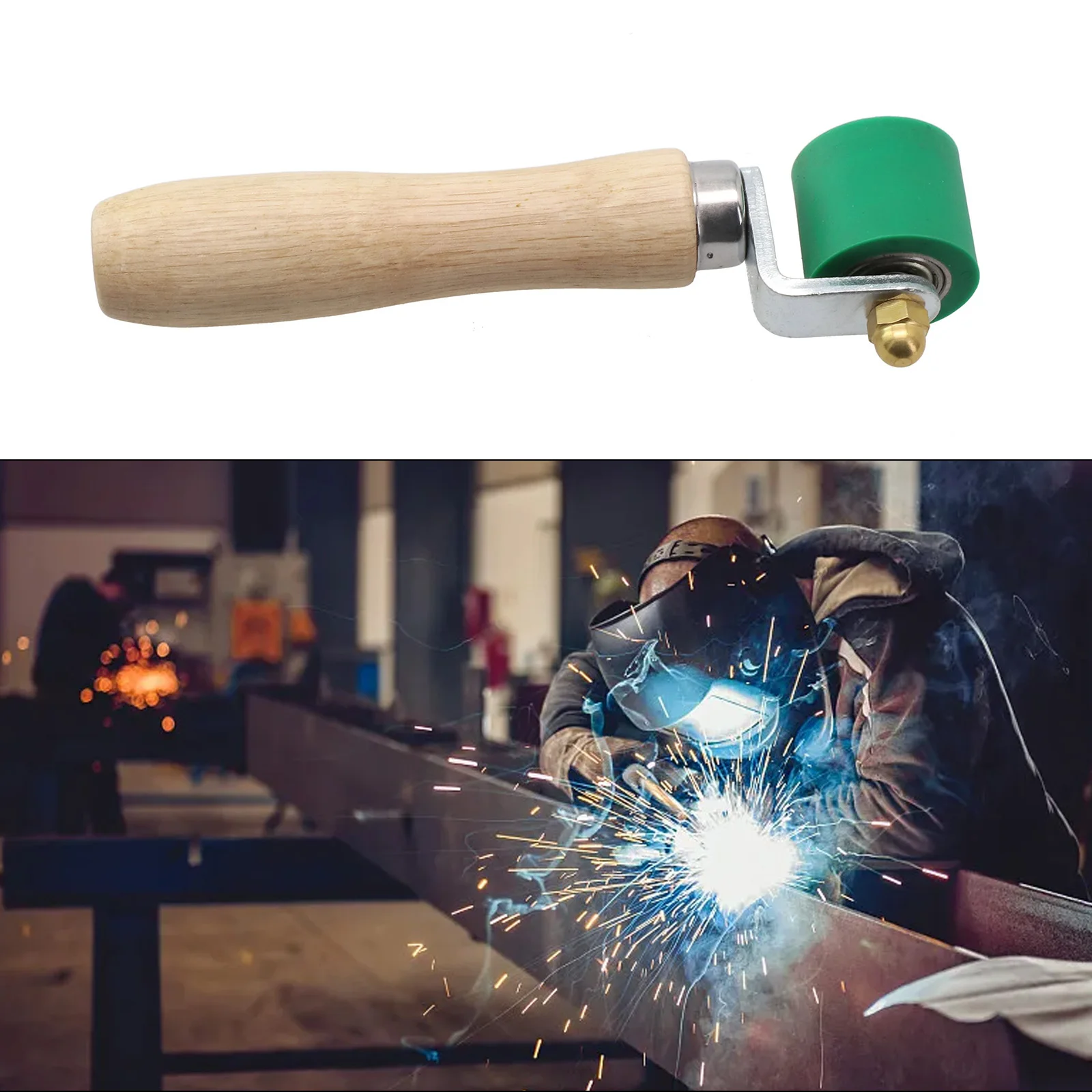 1pcs 28mm Two-way Bearing Silicone Seam Hand Welding Roller Waterproof High Temperature Resistant For PVC Welding Accessories
1pcs 28mm Two-way Bearing Silicone Seam Hand Welding Roller Waterproof High Temperature Resistant For PVC Welding Accessories