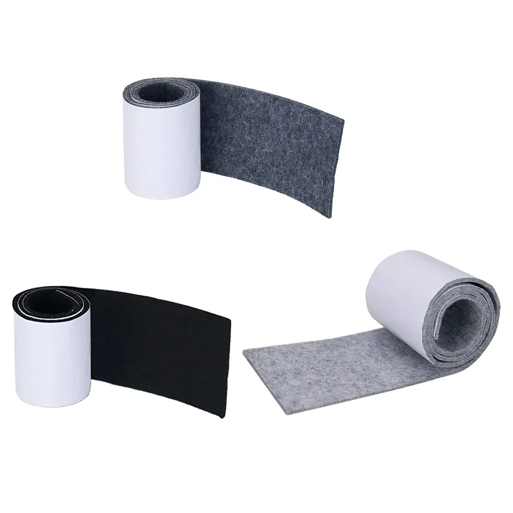 

2bags White Reliable And Durable Self-adhesive Felt Strips For All Furniture Protection Needs Thickened Felt Strips Can
