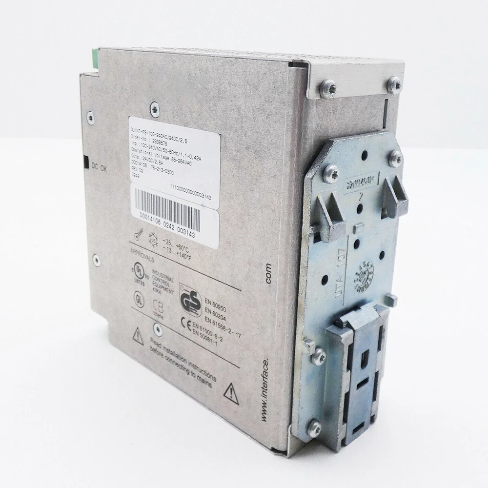 New QUINT-PS-100-240AC/24DC/2.5 2938578 For Phoenix QUINT POWER 24VDC/2.5A Switching Power Supply High Quality Fast Ship
New QUINT-PS-100-240AC/24DC/2.5 2938578 For Phoenix QUINT POWER 24VDC/2.5A Switching Power Supply High Quality Fast Ship