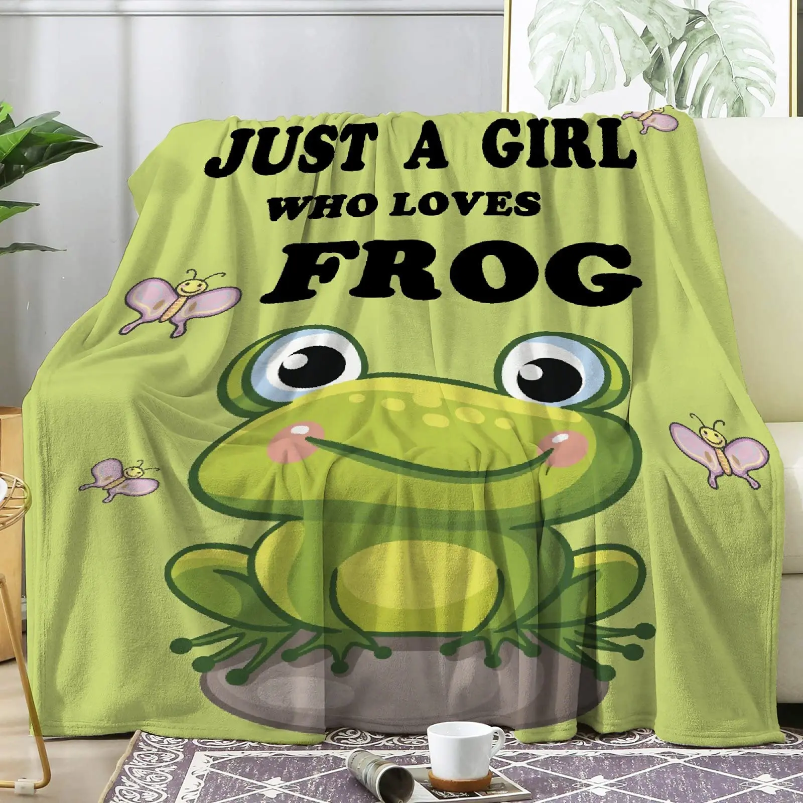 Soft Throw Blanket Mushroom Frog Comfy Fluffy Quilt for Bed Couch Sofa Living Room Picnic Suitable All Season for Teen Home Gift
Soft Throw Blanket Mushroom Frog Comfy Fluffy Quilt for Bed Couch Sofa Living Room Picnic Suitable All Season for Teen Home Gift
