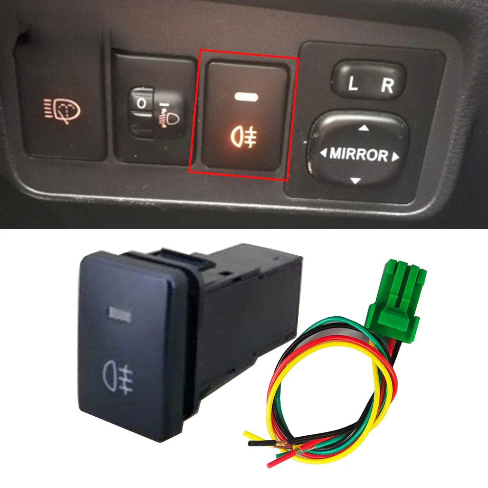 1 шт. для Toyota Land Cruiser 2007-2020 Автомобильная кнопка переключателя задних противотуманных фар с соединительным проводом
1 шт. для Toyota Land Cruiser 2007-2020 Автомобильная кнопка переключателя задних противотуманных фар с соединительным проводом