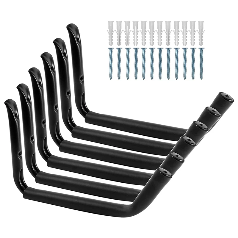 Kayak Storage Heavy Duty Hooks,15Inch Garage Indoor Wall Mount Jumbo Arm Hanger, 6 Pack Hooks For Canoe Paddle Board
Kayak Storage Heavy Duty Hooks,15Inch Garage Indoor Wall Mount Jumbo Arm Hanger, 6 Pack Hooks For Canoe Paddle Board