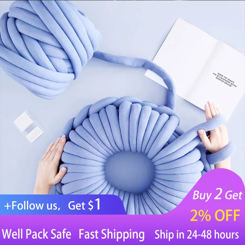 1KG Thick Super Bulky Chunky Yarn for Hand Knitting Crochet Soft Big Cotton DIY Arm Knitting Roving Spinning Yarn for Blanket
1KG Thick Super Bulky Chunky Yarn for Hand Knitting Crochet Soft Big Cotton DIY Arm Knitting Roving Spinning Yarn for Blanket