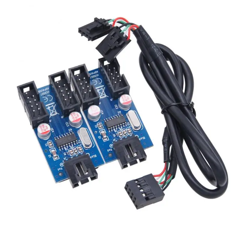 Motherboard Dupont Usb Branch Usb2.0 Usb Pin 1/2 9 Pin To 9pin Interface 1/4 Dual Wiring Motherboard
Motherboard Dupont Usb Branch Usb2.0 Usb Pin 1/2 9 Pin To 9pin Interface 1/4 Dual Wiring Motherboard