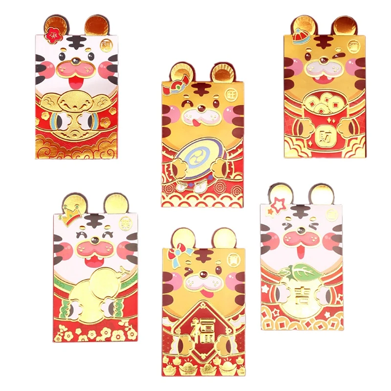 72 Pcs New Year Red Envelope Cartoon Tiger Red Packet 2022 New Year Red Envelopes Wedding Festival
72 Pcs New Year Red Envelope Cartoon Tiger Red Packet 2022 New Year Red Envelopes Wedding Festival