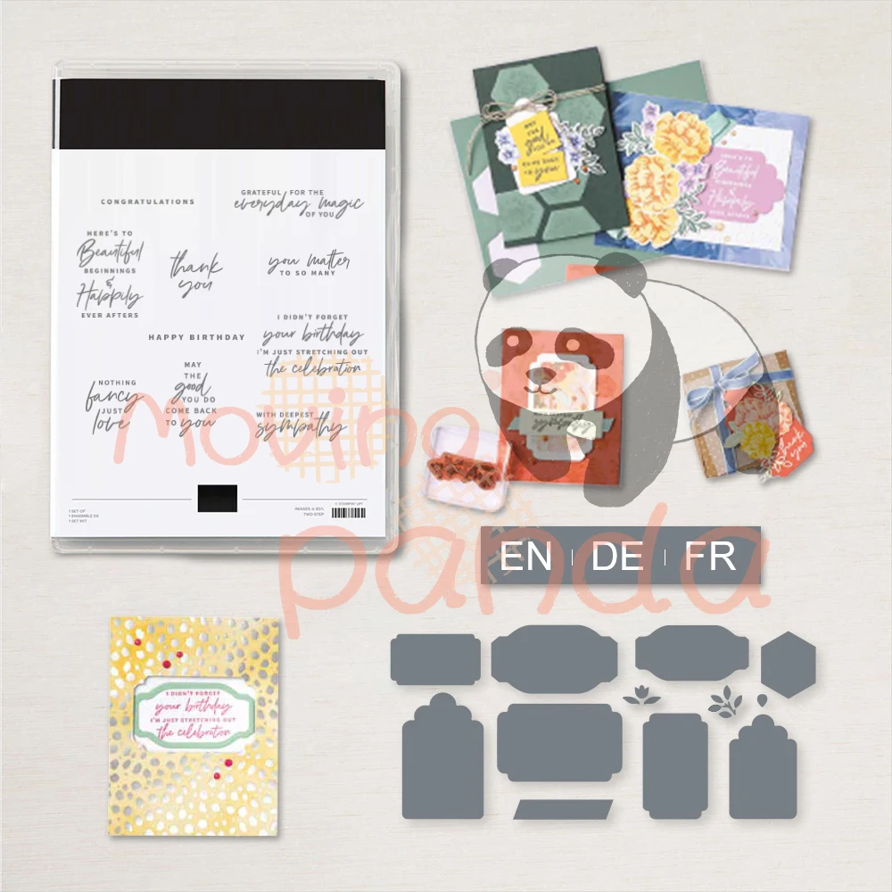 2023 January-April Mini Catalogue HAPPY LABELS New Clear Stamps And Metal Cutting Dies Sets For Scrapbooking Diy Christmas Dies
2023 January-April Mini Catalogue HAPPY LABELS New Clear Stamps And Metal Cutting Dies Sets For Scrapbooking Diy Christmas Dies