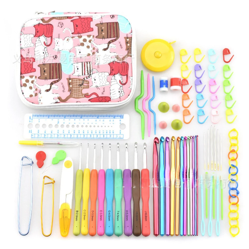 

Weaving Tools Hand Tools Needles Stitches Knitting Craft 170 Piece Set Knitting Crochet Set Diy Sewing Tools Crochet Set New