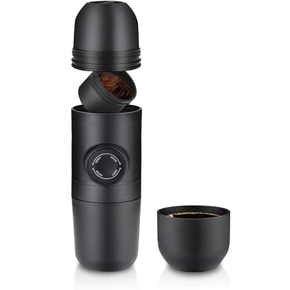 Mini Portable Coffee Machine 70ml Pressure Manual Handheld Coffee Maker for Car Travel Camping Hiking Home Office
Mini Portable Coffee Machine 70ml Pressure Manual Handheld Coffee Maker for Car Travel Camping Hiking Home Office