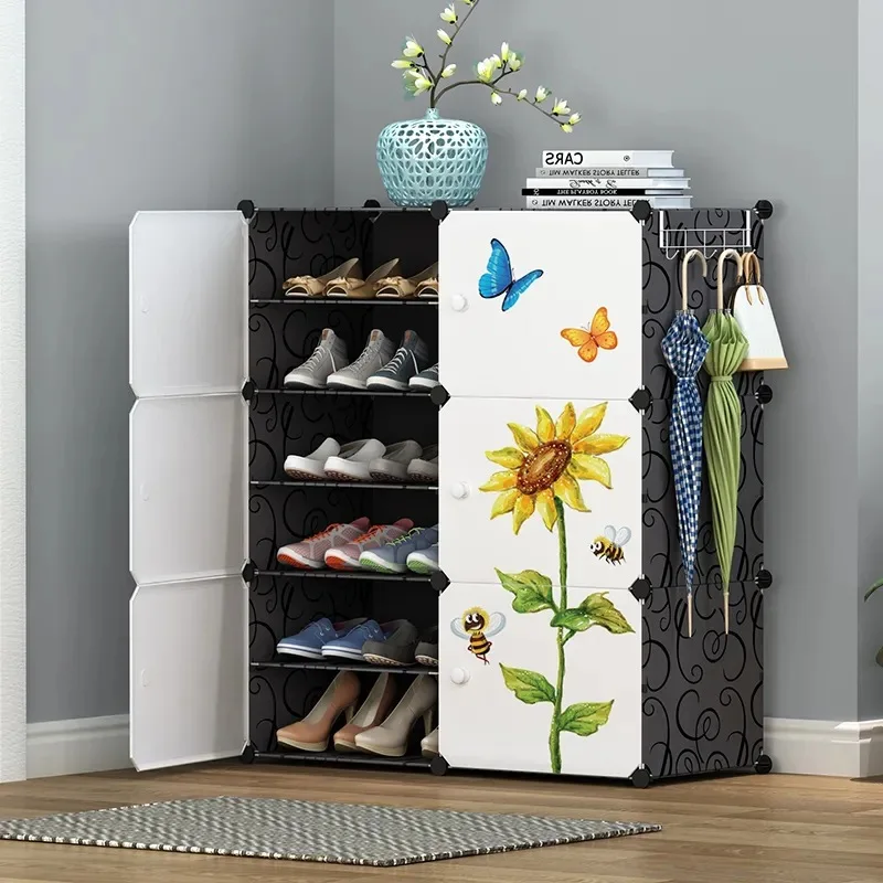 Multilayer Shoe Cabinet Printing Space Saving Shoes Shelf Organizer Simple Combination Stand Holder Entryway Shoe Storage Rack
Multilayer Shoe Cabinet Printing Space Saving Shoes Shelf Organizer Simple Combination Stand Holder Entryway Shoe Storage Rack