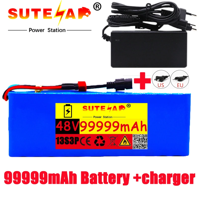 48v lithium ion battery 48v 99Ah 1000w 13S3P Lithium ion Battery Pack For 54.6v E-bike Electric bicycle Scooter with BMS+charger
48v lithium ion battery 48v 99Ah 1000w 13S3P Lithium ion Battery Pack For 54.6v E-bike Electric bicycle Scooter with BMS+charger