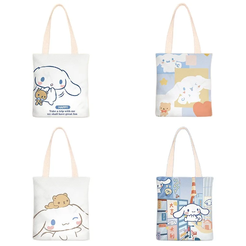 Новая серия Sanrios Cinnamoroll и Hellokittys маленькая свежая холщовая женская простая сумка на одно плечо для студентов большой вместимости
Новая серия Sanrios Cinnamoroll и Hellokittys маленькая свежая холщовая женская простая сумка на одно плечо для студентов большой вместимости