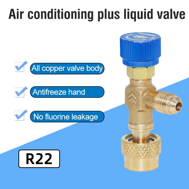 PolarLander Manual Coupler Car Air Conditioning System for R22 refrigerant Blue 1 Piece Accessories for Vehicles
PolarLander Manual Coupler Car Air Conditioning System for R22 refrigerant Blue 1 Piece Accessories for Vehicles