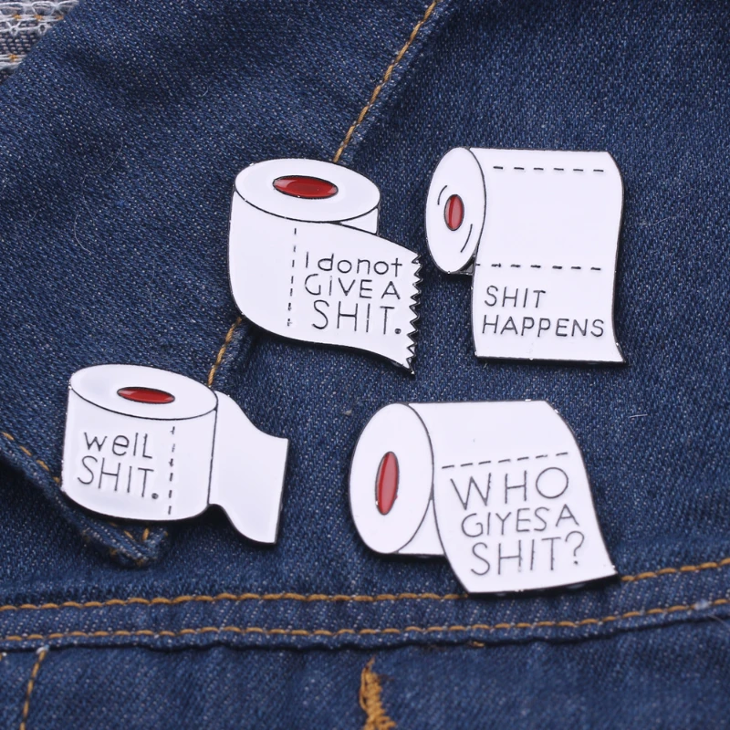 Toilet Paper Women's Brooch Fashion Christmas New Year Gift Lapel Pins Badges Enamel Pin Friends Jewelry Accessories
Toilet Paper Women's Brooch Fashion Christmas New Year Gift Lapel Pins Badges Enamel Pin Friends Jewelry Accessories
