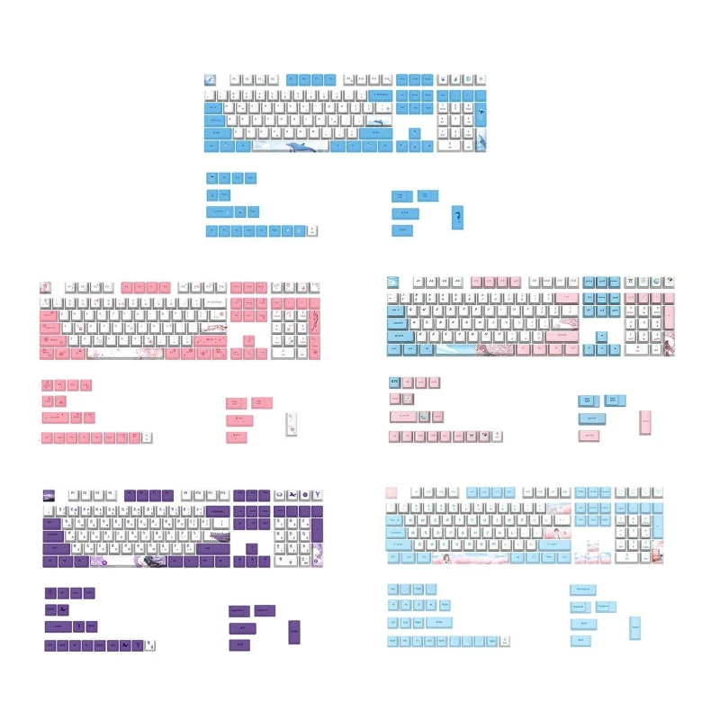 Колпачки клавиш 51BE OEM PBT для механической клавиатуры с 130 клавишами, колпачки клавиш для электронных игр Sub
Колпачки клавиш 51BE OEM PBT для механической клавиатуры с 130 клавишами, колпачки клавиш для электронных игр Sub