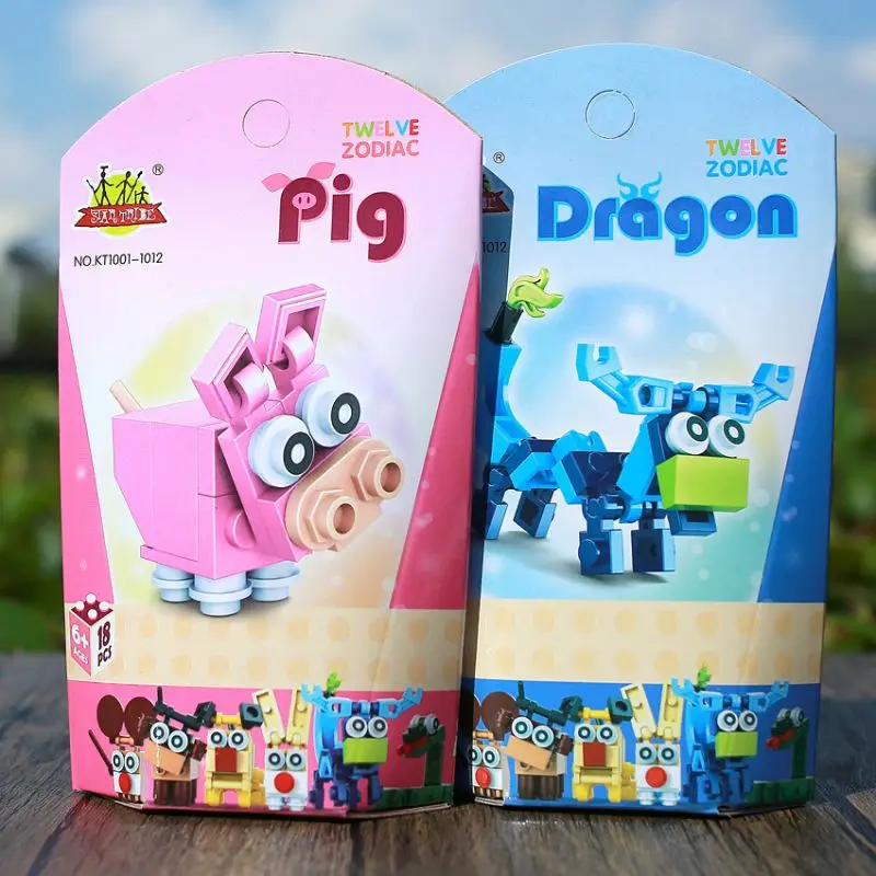Three pieces 12 Zodiac Assembled Building Blocks Animal DIY Assembled Intelligence Blind Box Small Particle Building Blocks
Three pieces 12 Zodiac Assembled Building Blocks Animal DIY Assembled Intelligence Blind Box Small Particle Building Blocks