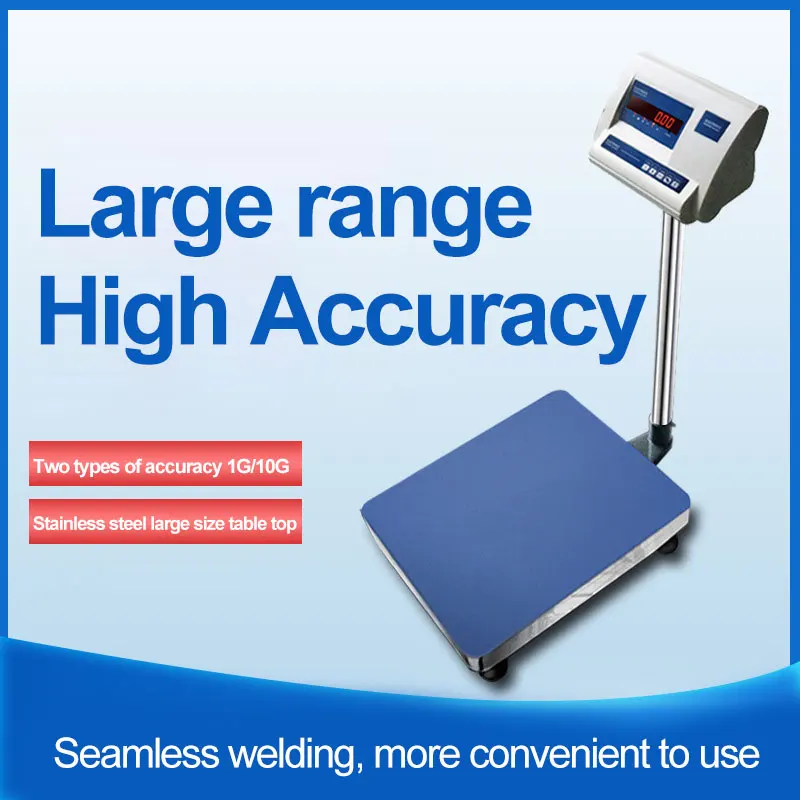 300kg 10g High Quality Large Capacity Weighing Platform Scale Electronic Balance
300kg 10g High Quality Large Capacity Weighing Platform Scale Electronic Balance