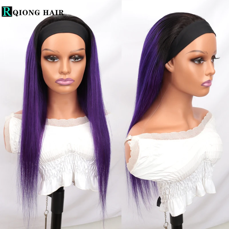 Purple Straight Headband Wigs Human Hair Head Band Wigs Full Machine Made Human Hair Wigs For Woman Ombre Brazilian Hair Wigs
Purple Straight Headband Wigs Human Hair Head Band Wigs Full Machine Made Human Hair Wigs For Woman Ombre Brazilian Hair Wigs