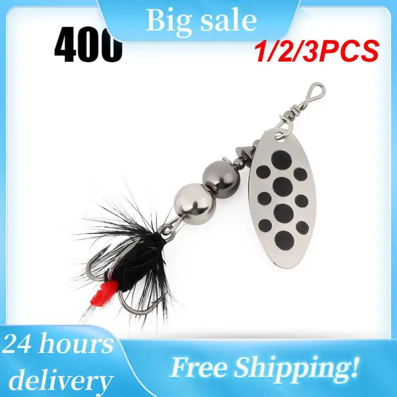 1/2/3PCS W.P.ESpinner Lure 3.7g/5.3g/8.2g/10.5g Bait Metal Brass Spoon Hard Lure Feather Treble Hook Fake Lure Fishing Tackle
1/2/3PCS W.P.ESpinner Lure 3.7g/5.3g/8.2g/10.5g Bait Metal Brass Spoon Hard Lure Feather Treble Hook Fake Lure Fishing Tackle