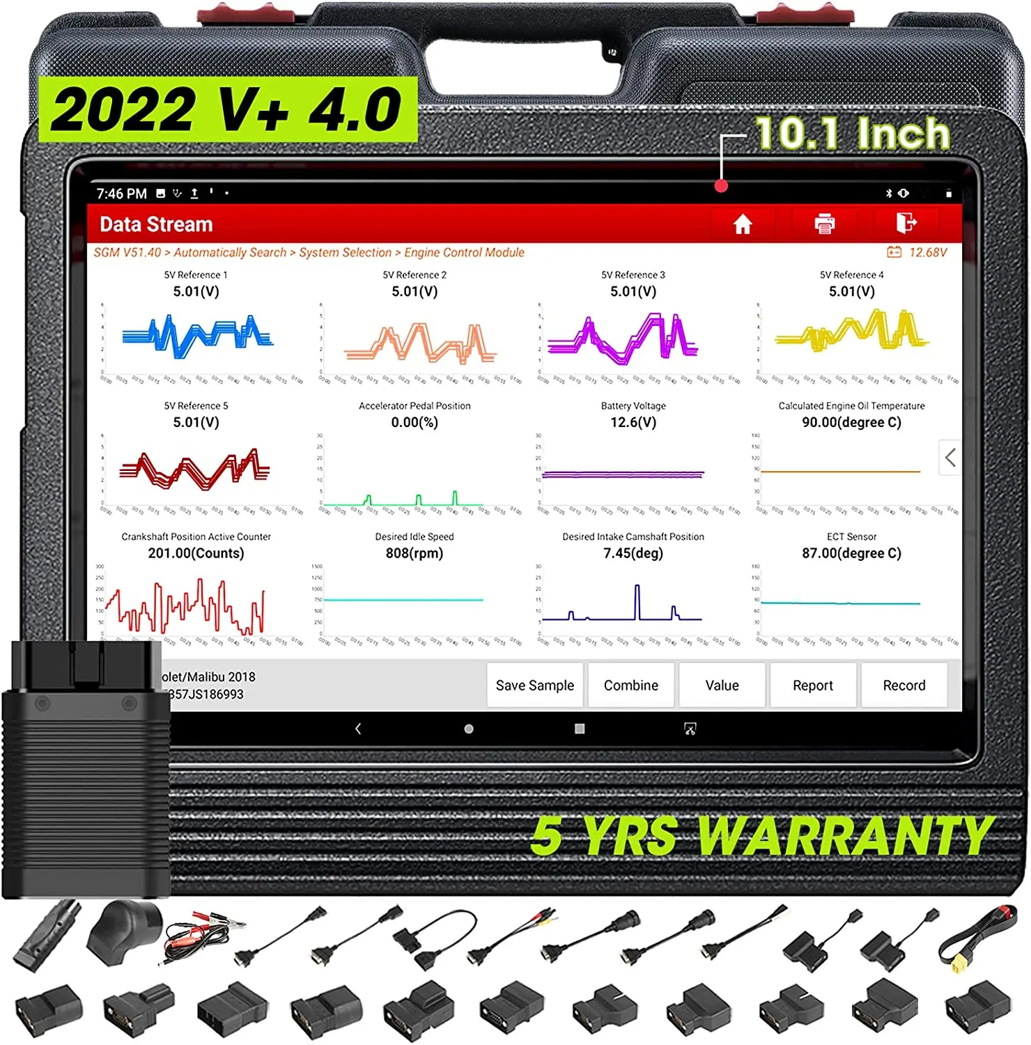 

2022 Launch Obd2 X431 V 4.0 Pros V Full System Diagnose Automotive Machine Auto Tools For Cars Free Update 2 Years