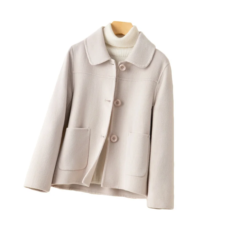 Осенне-зимние женские куртки, двустороннее кашемировое пальто, куртка, верхняя одежда, женское Короткое шерстяное пальто, Женское пальто, Размеры M, L, XL, XXL
Осенне-зимние женские куртки, двустороннее кашемировое пальто, куртка, верхняя одежда, женское Короткое шерстяное пальто, Женское пальто, Размеры M, L, XL, XXL