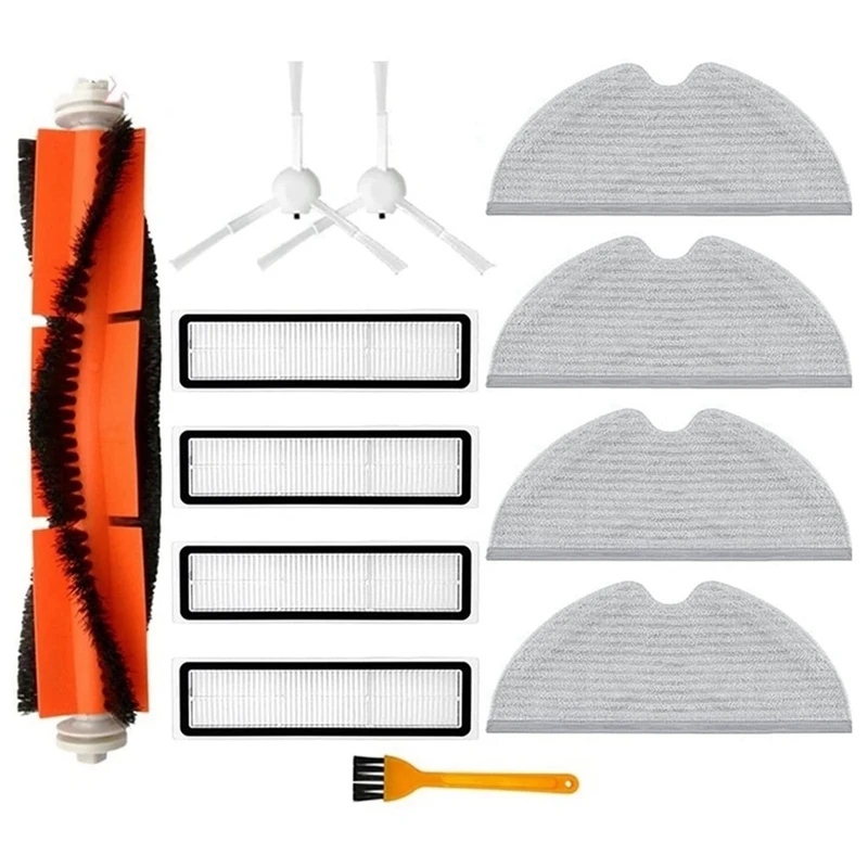 Vacuum Cleaner Parts Main Side Brush Mops Cloths HEPA Filter For Xiaomi Dreame D9 Dreame Bot L10 Pro Vacuum Parts
Vacuum Cleaner Parts Main Side Brush Mops Cloths HEPA Filter For Xiaomi Dreame D9 Dreame Bot L10 Pro Vacuum Parts