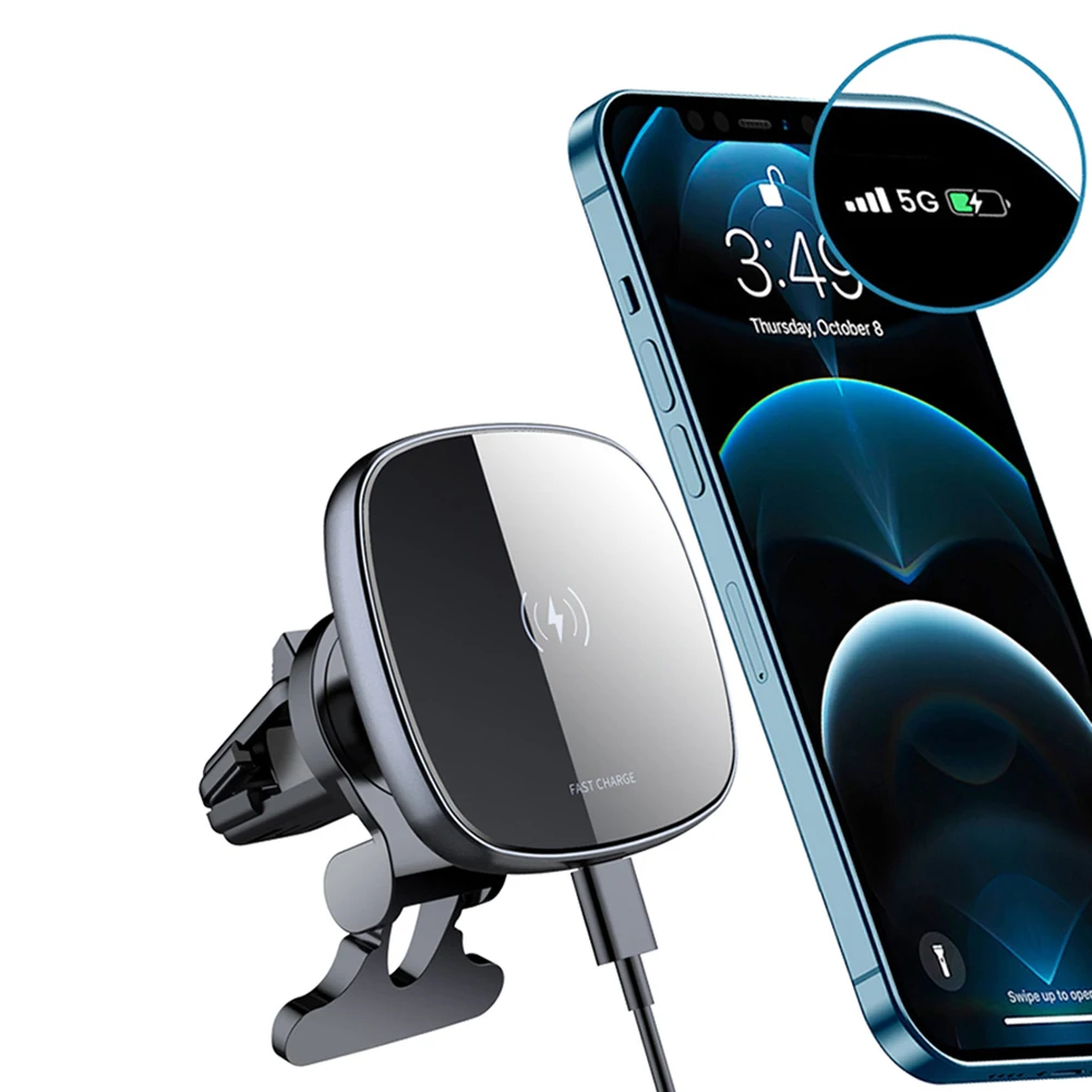 Car Mobile Phone Holder 15w Wireless Charging Portable Car Holder Cellphone Bracket Stand In Car Device
Car Mobile Phone Holder 15w Wireless Charging Portable Car Holder Cellphone Bracket Stand In Car Device