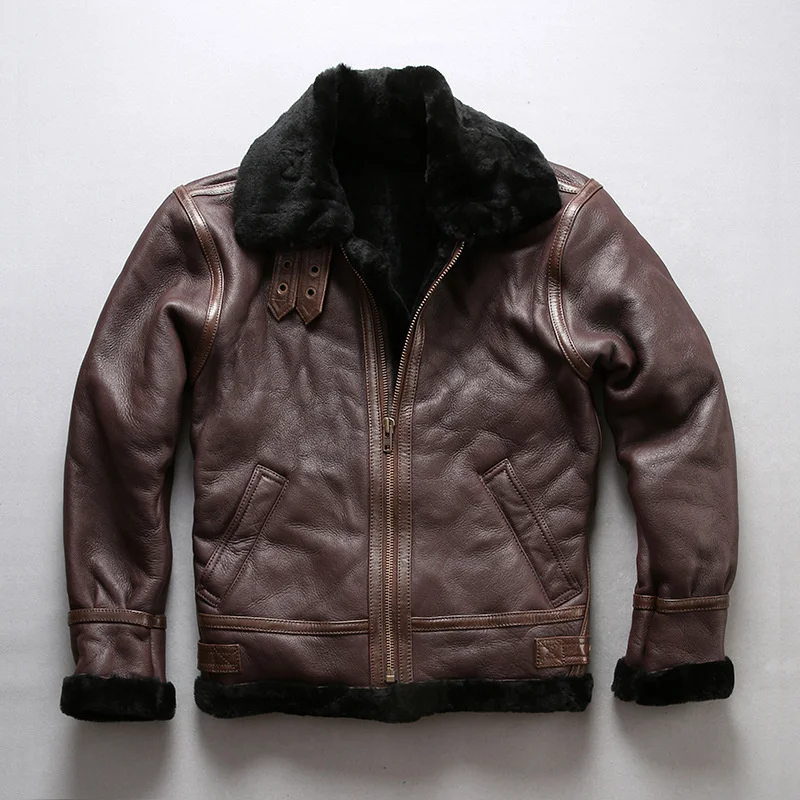 Winter Jacket Men Clothing Genuine Sheepskin Leather Jackets Real Wool Fur Coat Male Clothes Chaquetas Hombre LXR906
Winter Jacket Men Clothing Genuine Sheepskin Leather Jackets Real Wool Fur Coat Male Clothes Chaquetas Hombre LXR906