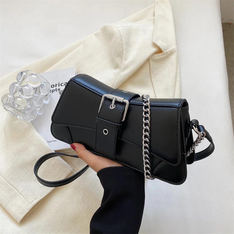 Solid color Women Chain Shoulder Side Bag Small PU Leather Handbag And Wallet Vintage Luxury Brand Lady Flap Crossbody Sling Bag
Solid color Women Chain Shoulder Side Bag Small PU Leather Handbag And Wallet Vintage Luxury Brand Lady Flap Crossbody Sling Bag